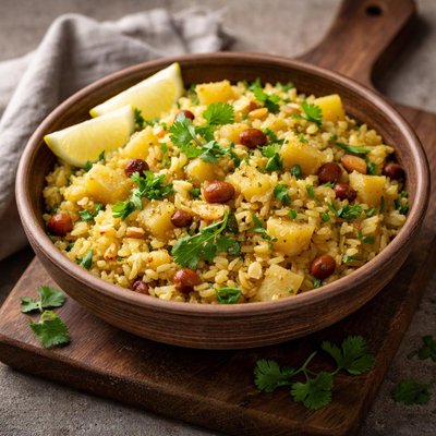 Batata kanda poha