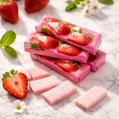 Batook strawberry gum