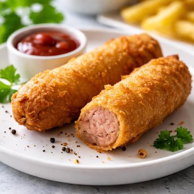 Battered sausage