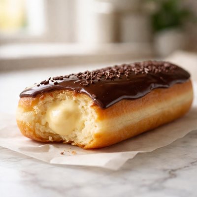 Bavarian cream long john