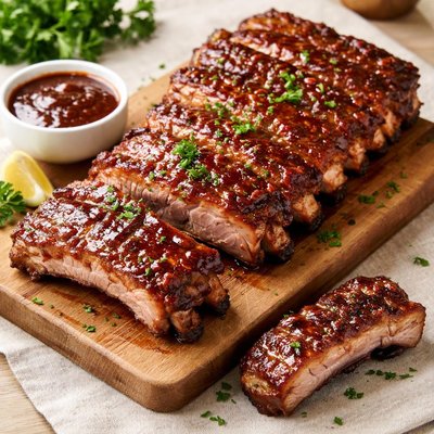 Bbq baby back ribs