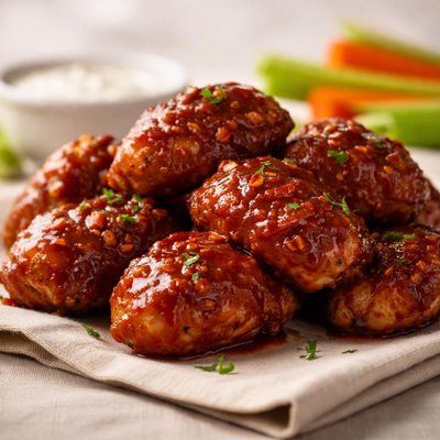 Bbq boneless chicken wings