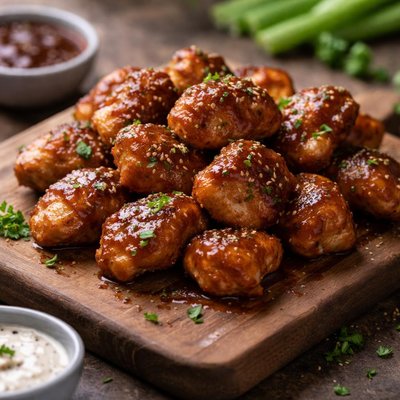 Bbq chicken bites