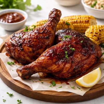 Bbq chicken hind quarter