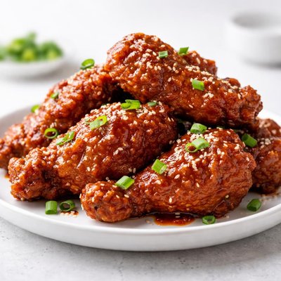 Bbq chicken korean fried chicken
