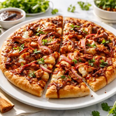 Bbq chicken pizza