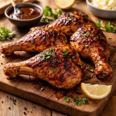 Bbq chicken quarters