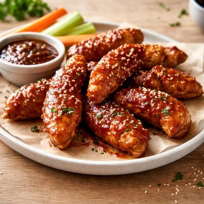 Bbq chicken strips