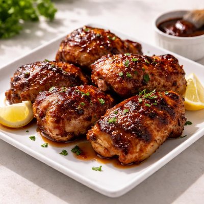 Bbq chicken thighs