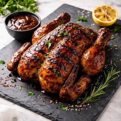Bbq chicken whole