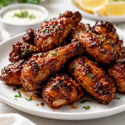 Bbq chicken wing