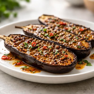 Bbq eggplant