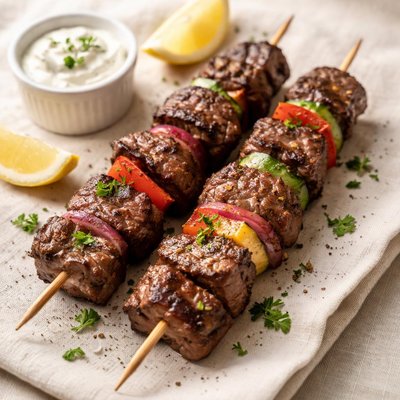 Bbq eye fillet skewer