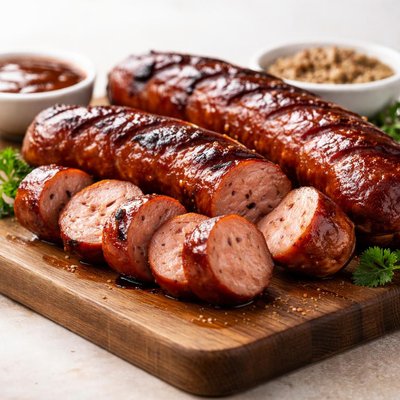 Bbq kielbasa