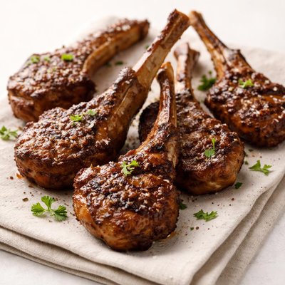 Bbq lamb cutlets