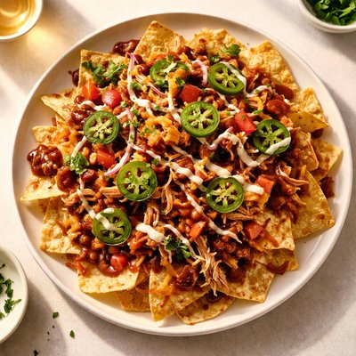 Bbq nachos