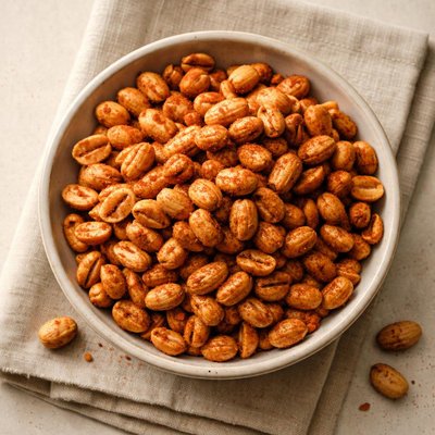 Bbq peanuts