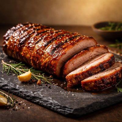 Bbq pork loin