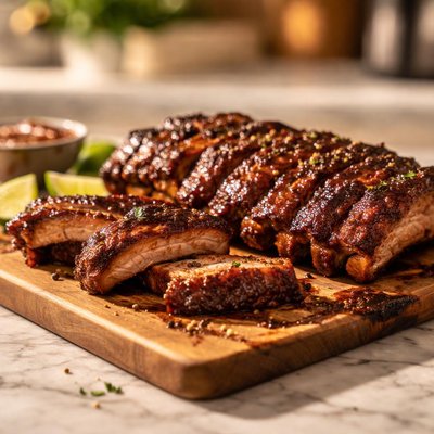 Bbq spare ribs