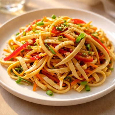 Bean curd noodles
