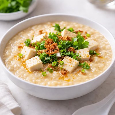 Bean curd porridge