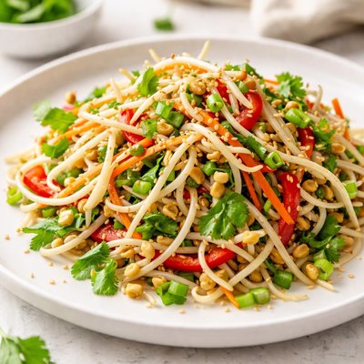 Bean sprout salad