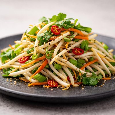 Bean sprouts salad