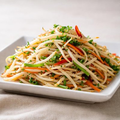 Bean sprouts stirfry