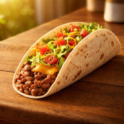 Bean taco from taco bell