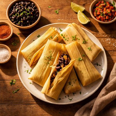 Bean tamales