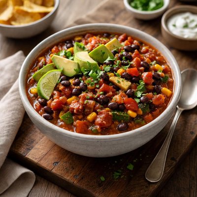 Bean veggie chili