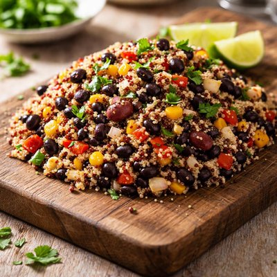 Beans and quinoa mix