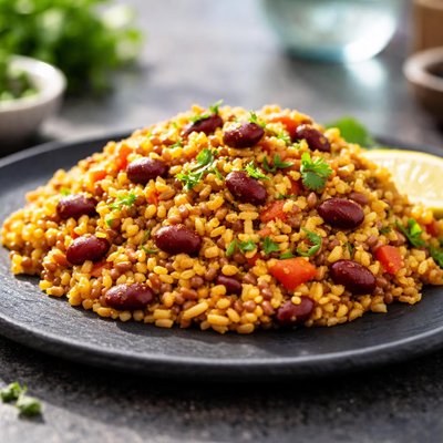Beans khichdi