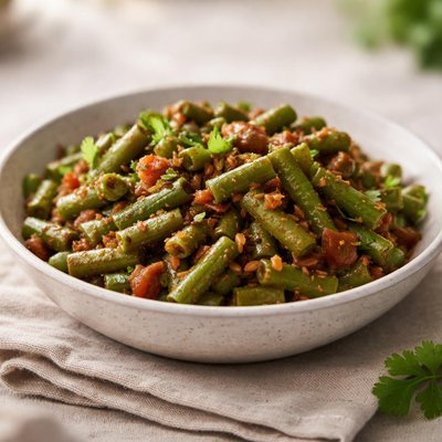 Beans sabzi