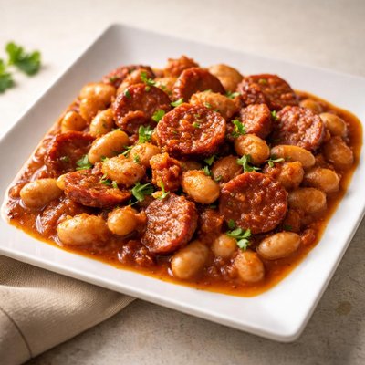Beans with chorizo