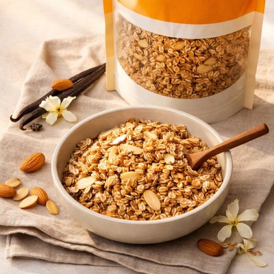 Bear naked vanilla almond granola