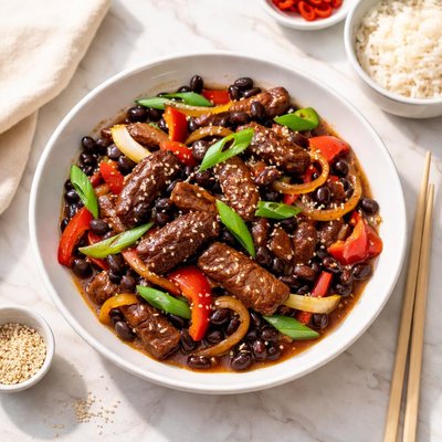 Beef and blackbean
