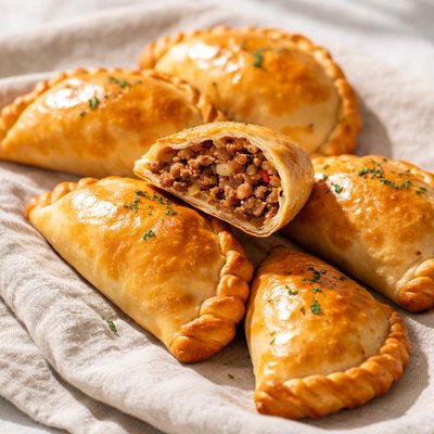 Beef baked empanada