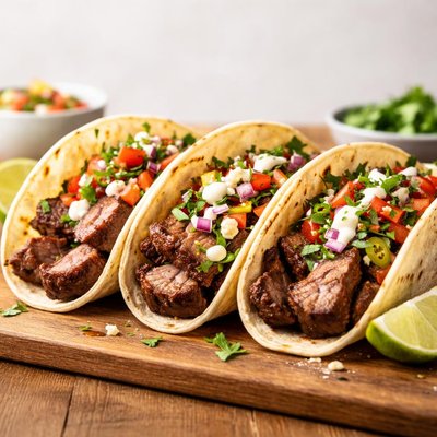 Beef brisket tacos