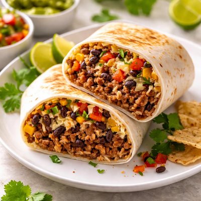 Beef burrito