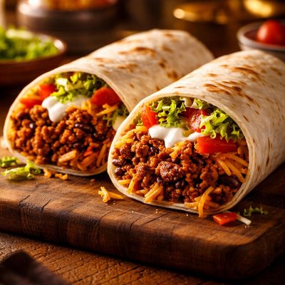 Beef burrito supreme