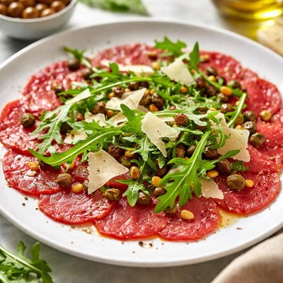 Beef carpaccio