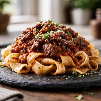Beef cheek ragu