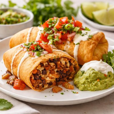 Beef chimichanga