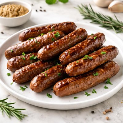 Beef chipolatas