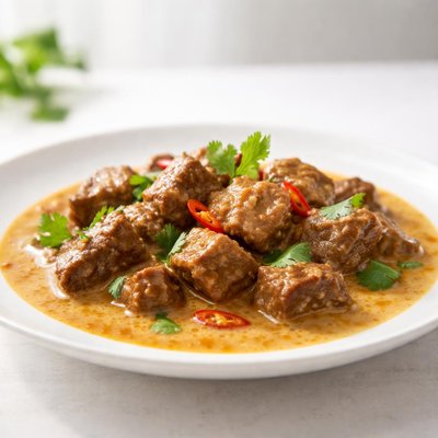 Beef coconut milk