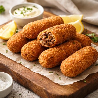 Beef croquettes