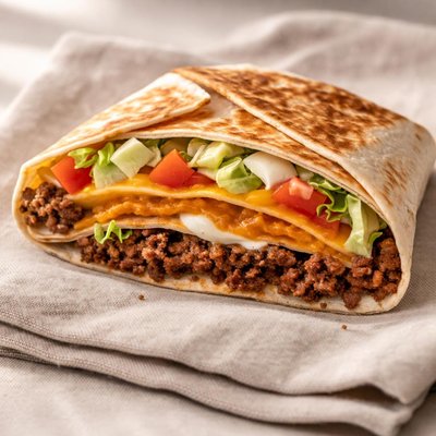 Beef crunch wrap