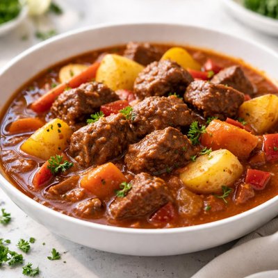 Beef curry stew