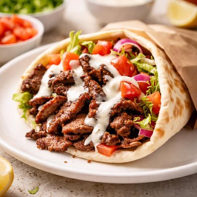 Beef donair